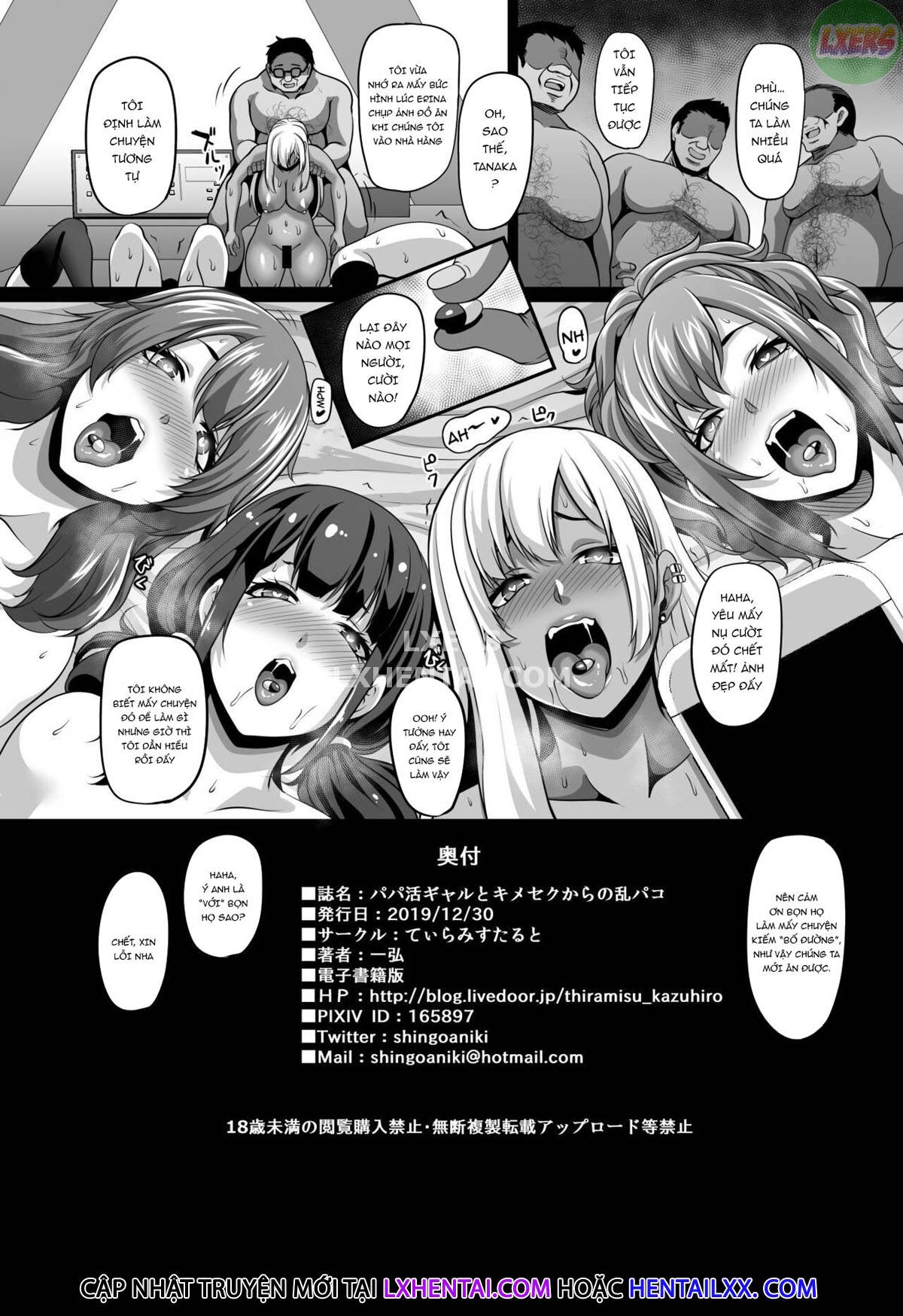 Xem ảnh 44 trong truyện hentai A Sugar Daddy And The Gyaru Girls He Pays To Have An Orgy With Him - One Shot - Truyenhentai18.net