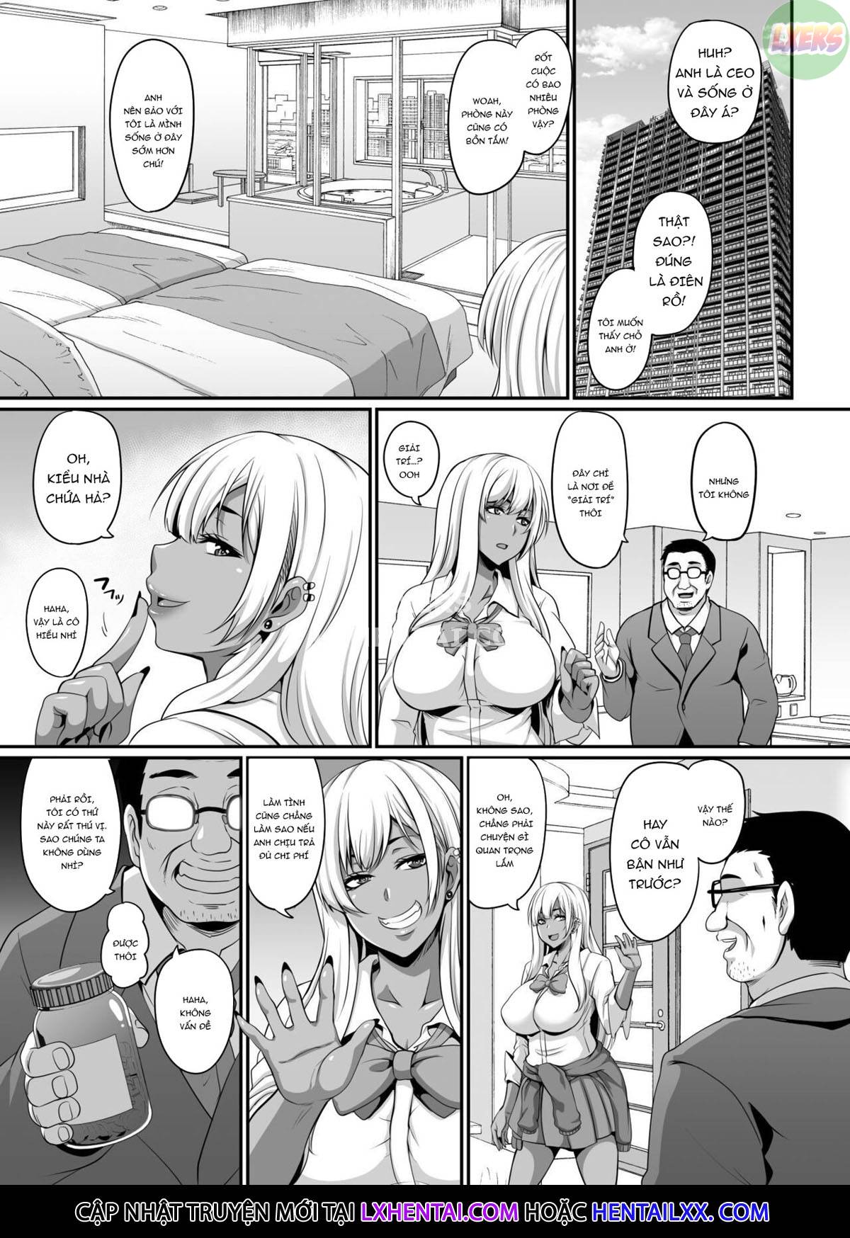 Xem ảnh 7 trong truyện hentai A Sugar Daddy And The Gyaru Girls He Pays To Have An Orgy With Him - One Shot - truyenhentai18.pro