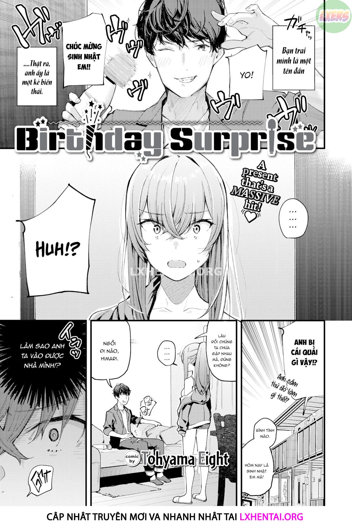 Xem ảnh 4 trong truyện hentai Birthday Surprise - One Shot - truyenhentai18.pro