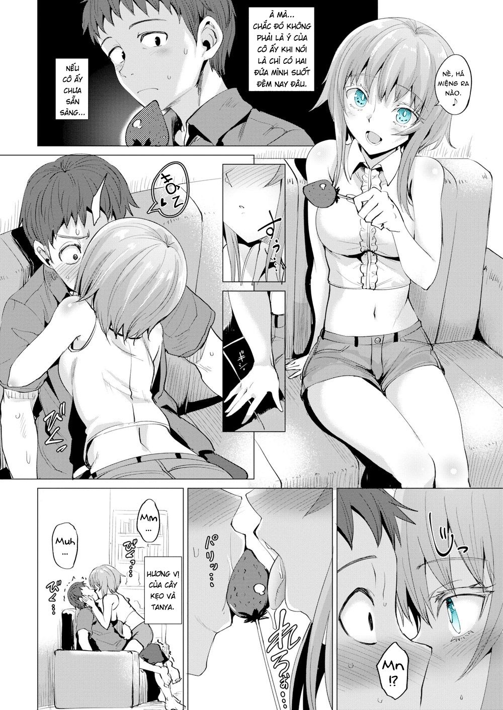 Hình ảnh 1603163667960_0 trong Blue Eyes And Candied Strawberries - One Shot - Hentaimanhwa.net