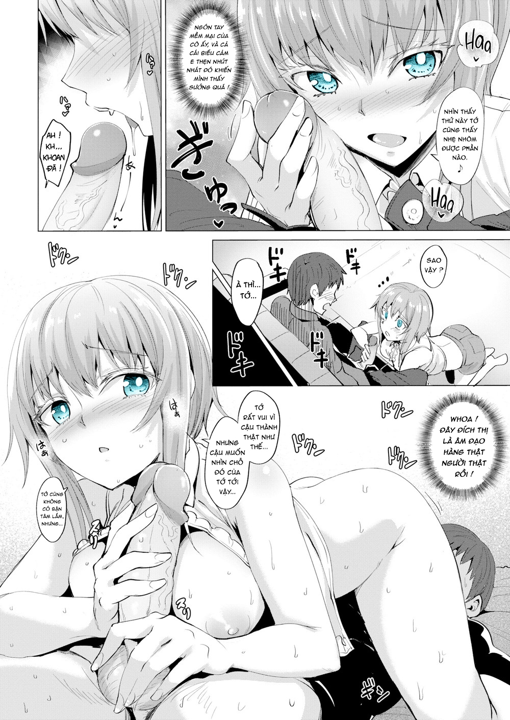 Hình ảnh 1603163669113_0 trong Blue Eyes And Candied Strawberries - One Shot - Hentaimanhwa.net