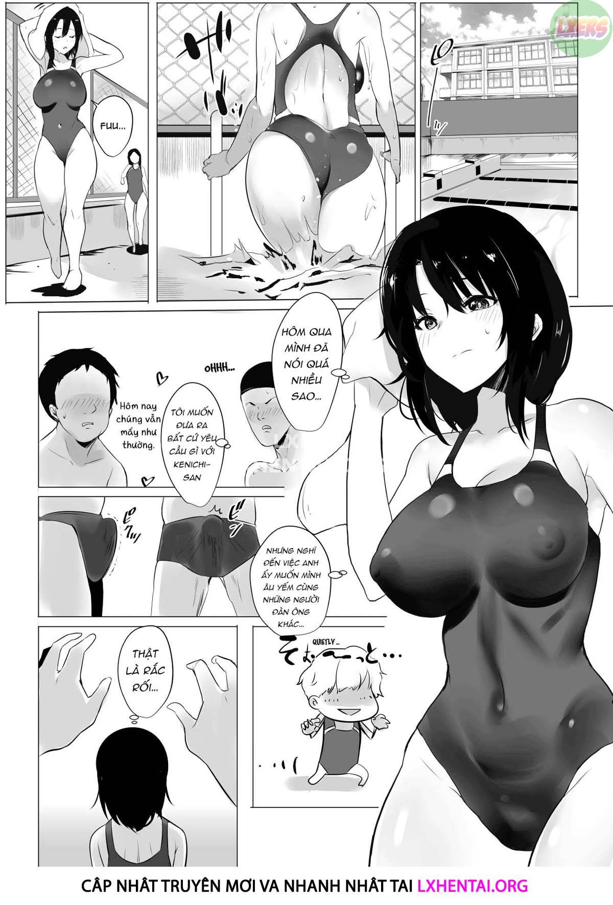 Xem ảnh 14 trong truyện hentai Boku Dake Ni Amaesasete Kureru Kyonyuu JK Tsuma O Hoka No Otoko Ni Dakasete Mita - Chapter 1 - truyenhentai18.pro