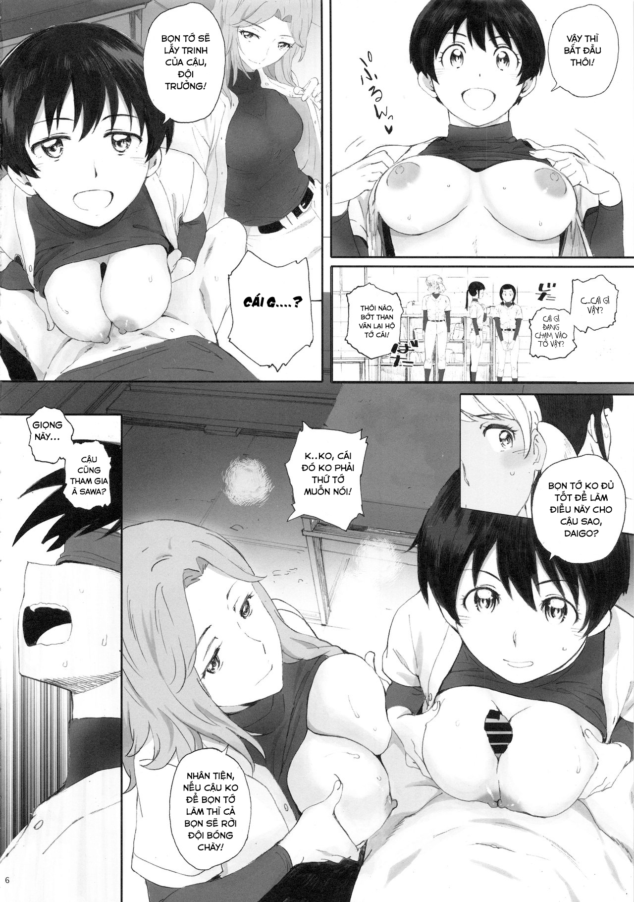Hình ảnh 4 trong Captain Wants To Practice - One Shot - Hentaimanhwa.net