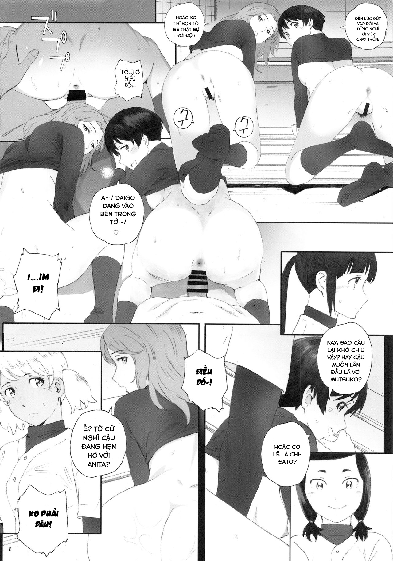 Hình ảnh 6 trong Captain Wants To Practice - One Shot - Hentaimanhwa.net