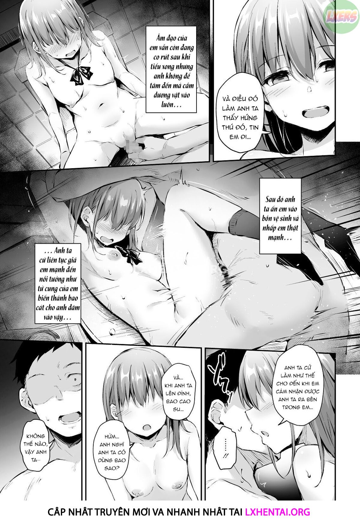 Xem ảnh 9 trong truyện hentai Enkou Kanojo To Kengakukai - One Shot - truyenhentai18.pro