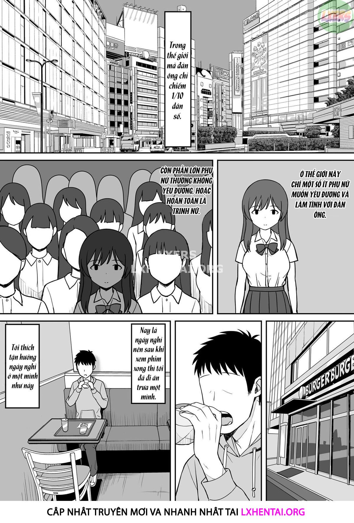 Hình ảnh 6 trong I Wanna Fuck A Lot In A World Where Males Are A Tenth Of The Population - Chapter 2 - Hentaimanhwa.net
