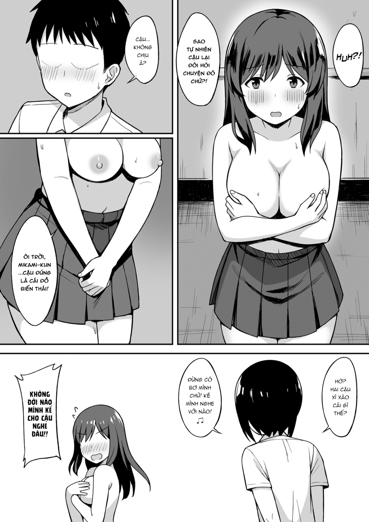 Hình ảnh 16 trong I Wanna Fuck A Lot In A World Where Males Are A Tenth Of The Population - One Shot - Hentaimanhwa.net