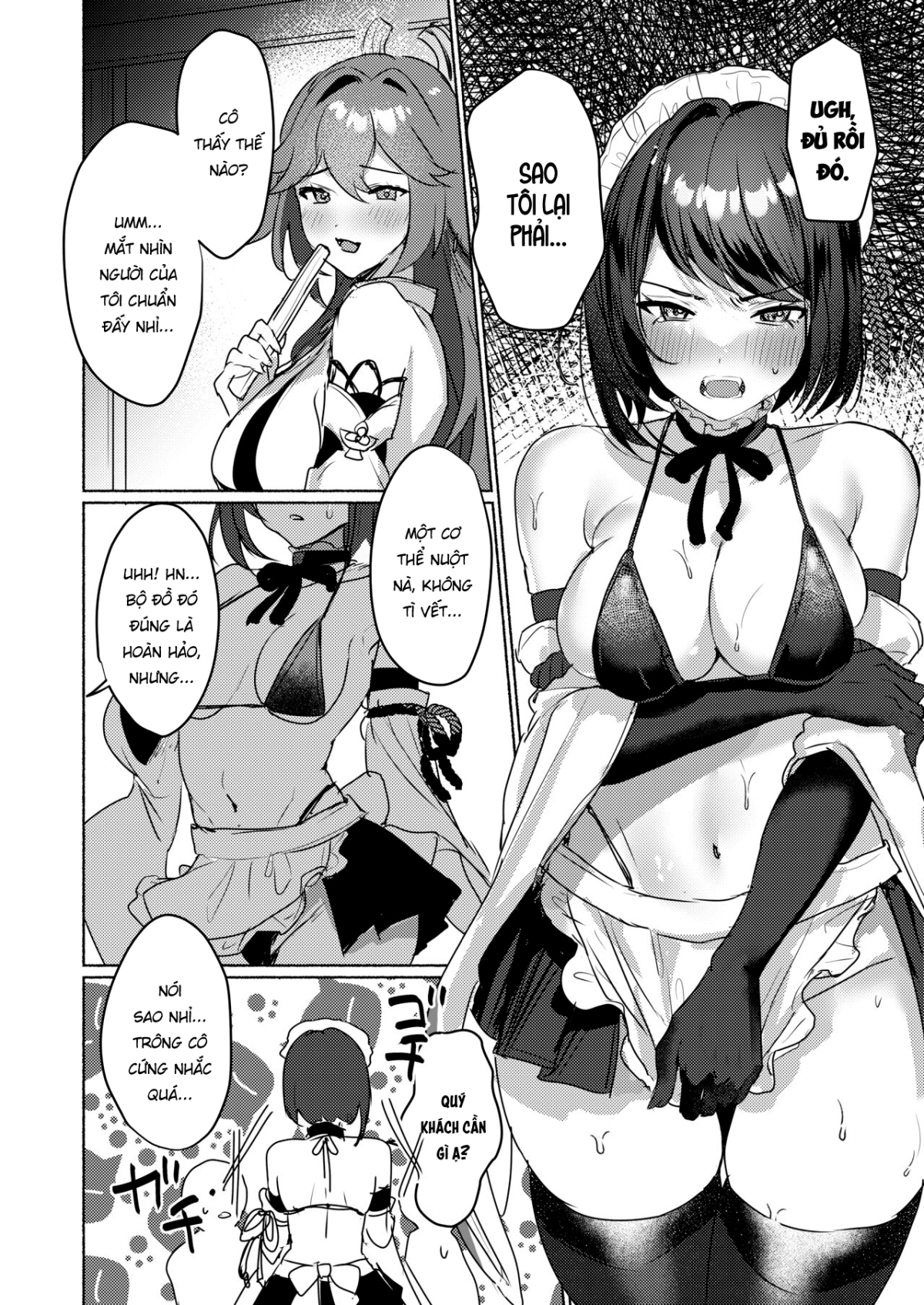 Hình ảnh 16 trong Inazuma Clumsy Maid Chaya ~Cosplay Sex With The Unusually Horny Maids - One Shot - Hentaimanhwa.net