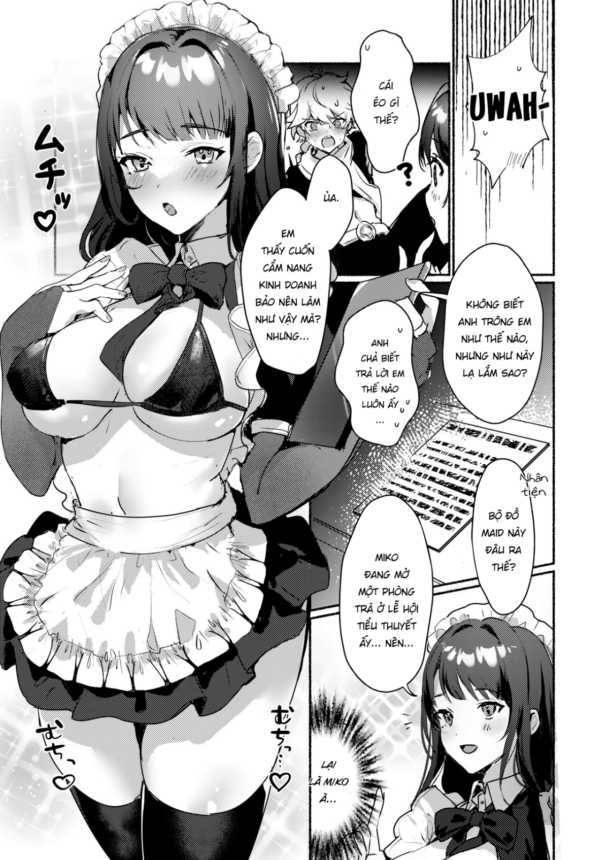 Xem ảnh 5 trong truyện hentai Inazuma Clumsy Maid Chaya ~Cosplay Sex With The Unusually Horny Maids - One Shot - truyenhentai18.pro