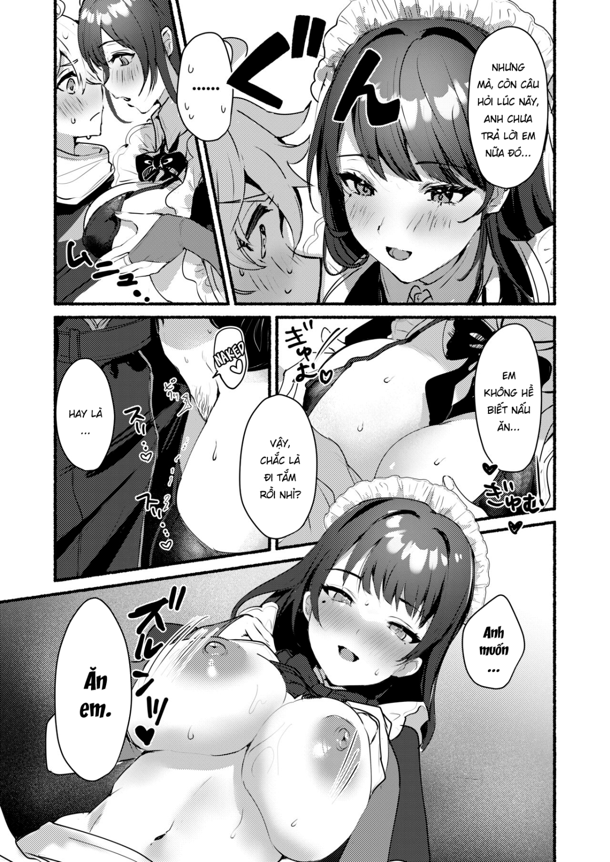 Xem ảnh 7 trong truyện hentai Inazuma Clumsy Maid Chaya ~Cosplay Sex With The Unusually Horny Maids - One Shot - truyenhentai18.pro