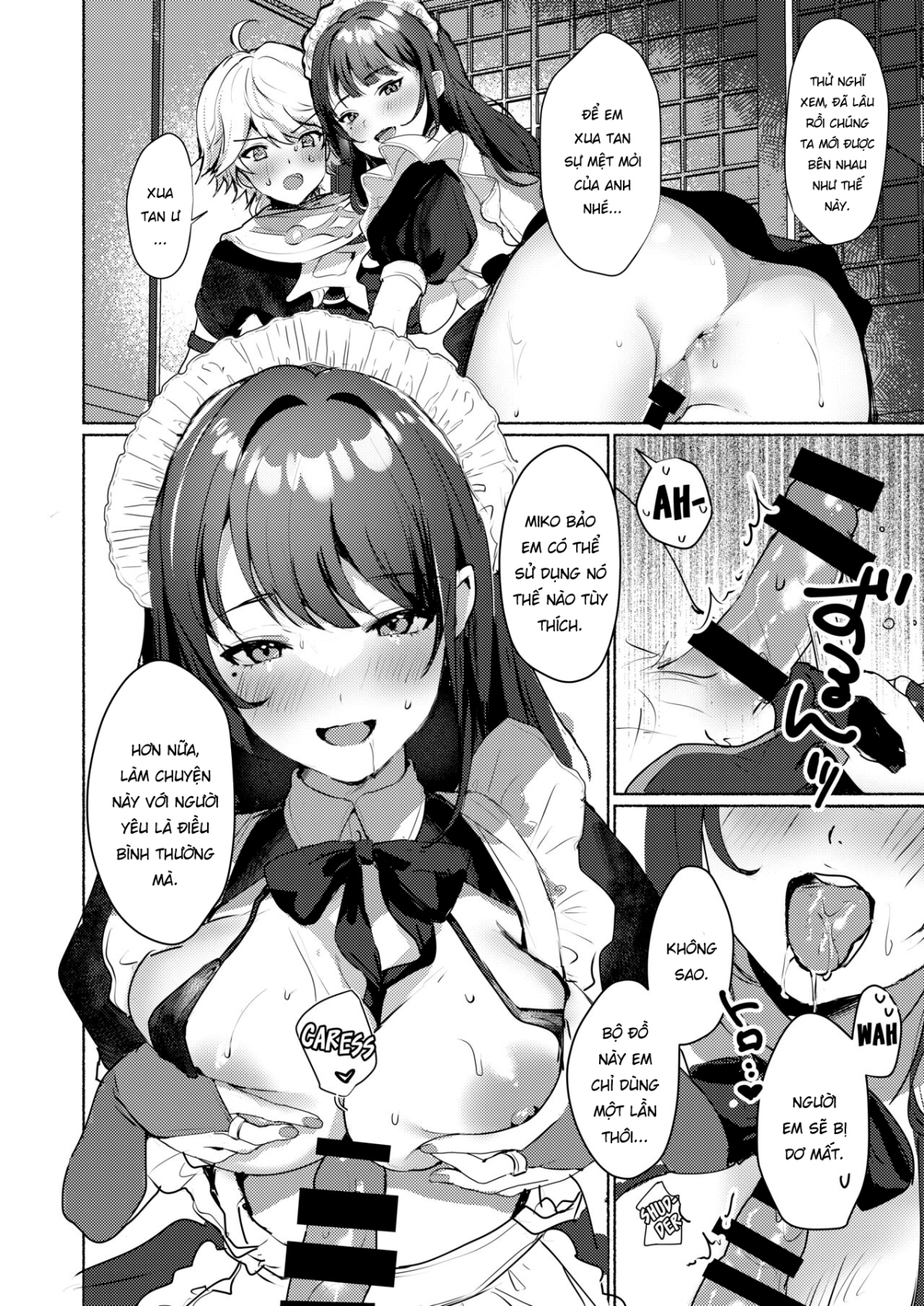Xem ảnh 8 trong truyện hentai Inazuma Clumsy Maid Chaya ~Cosplay Sex With The Unusually Horny Maids - One Shot - truyenhentai18.pro