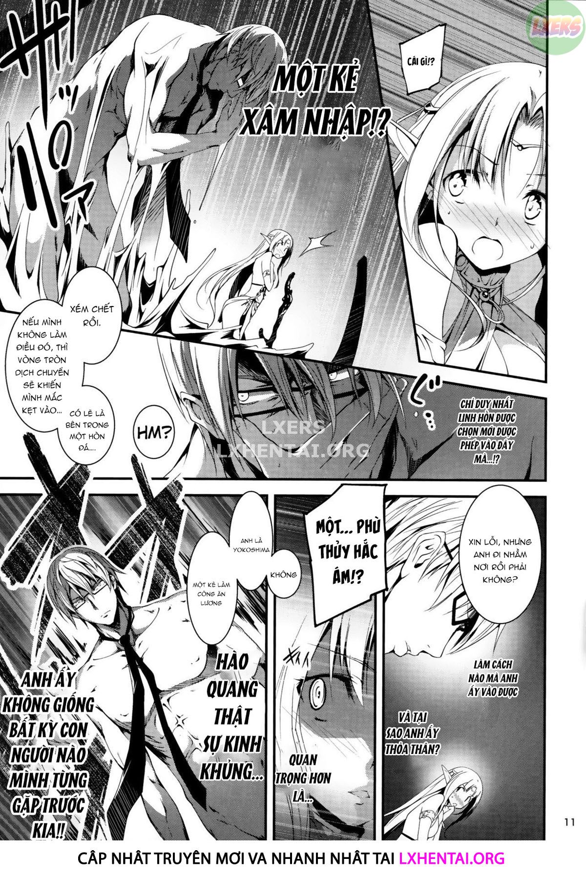 Xem ảnh 16 trong truyện hentai Kuro No Ryman To Kishi Yufia - Chapter 2 - truyenhentai18.pro