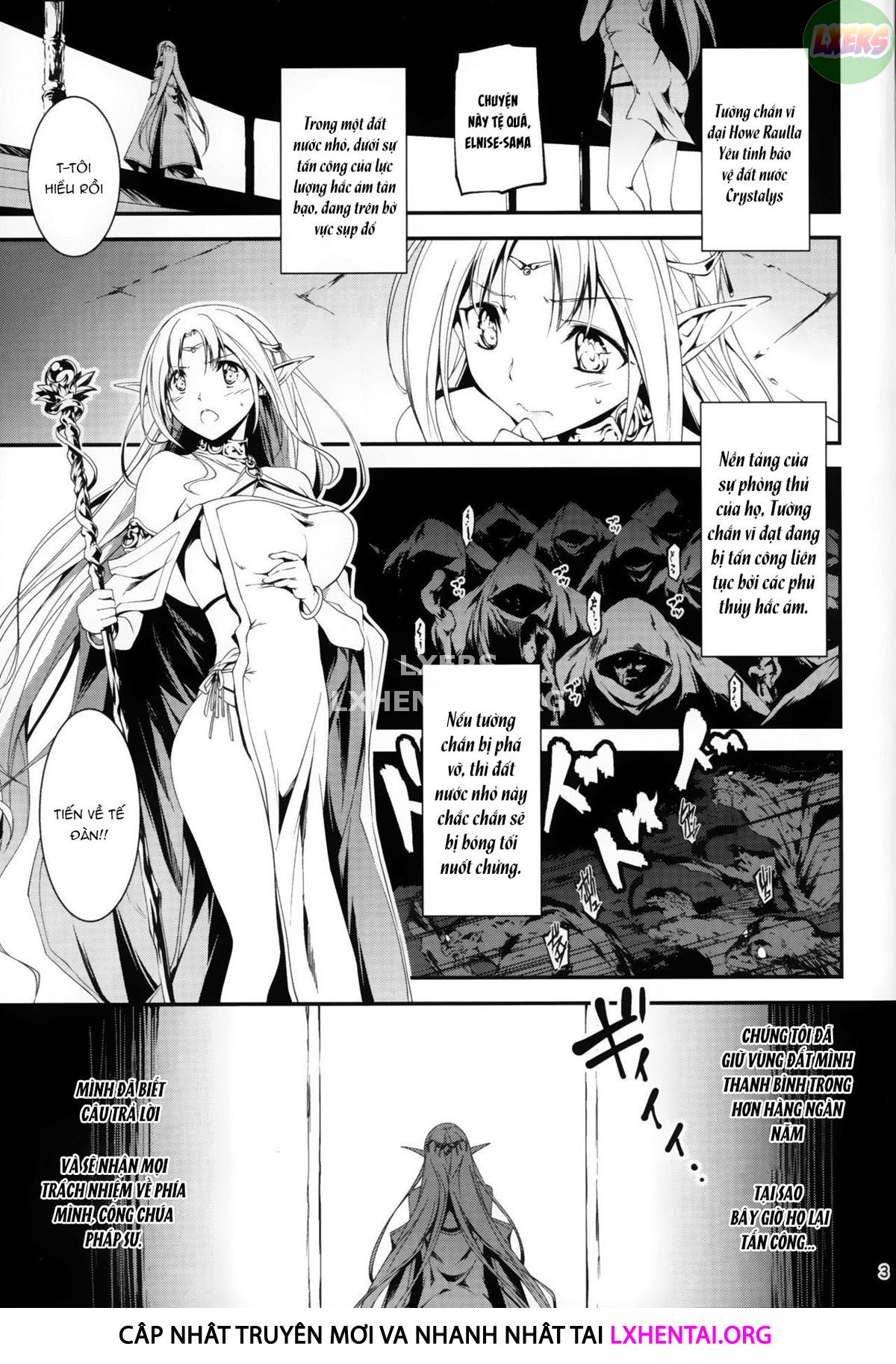 Xem ảnh 8 trong truyện hentai Kuro No Ryman To Kishi Yufia - Chapter 2 - truyenhentai18.pro