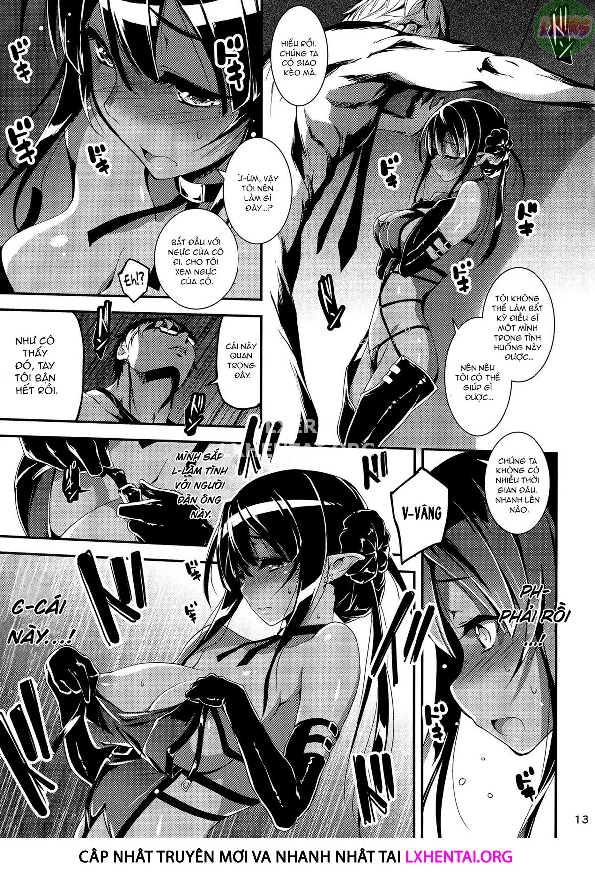 Xem ảnh 17 trong truyện hentai Kuro No Ryman To Kishi Yufia - Chapter 4 - truyenhentai18.pro