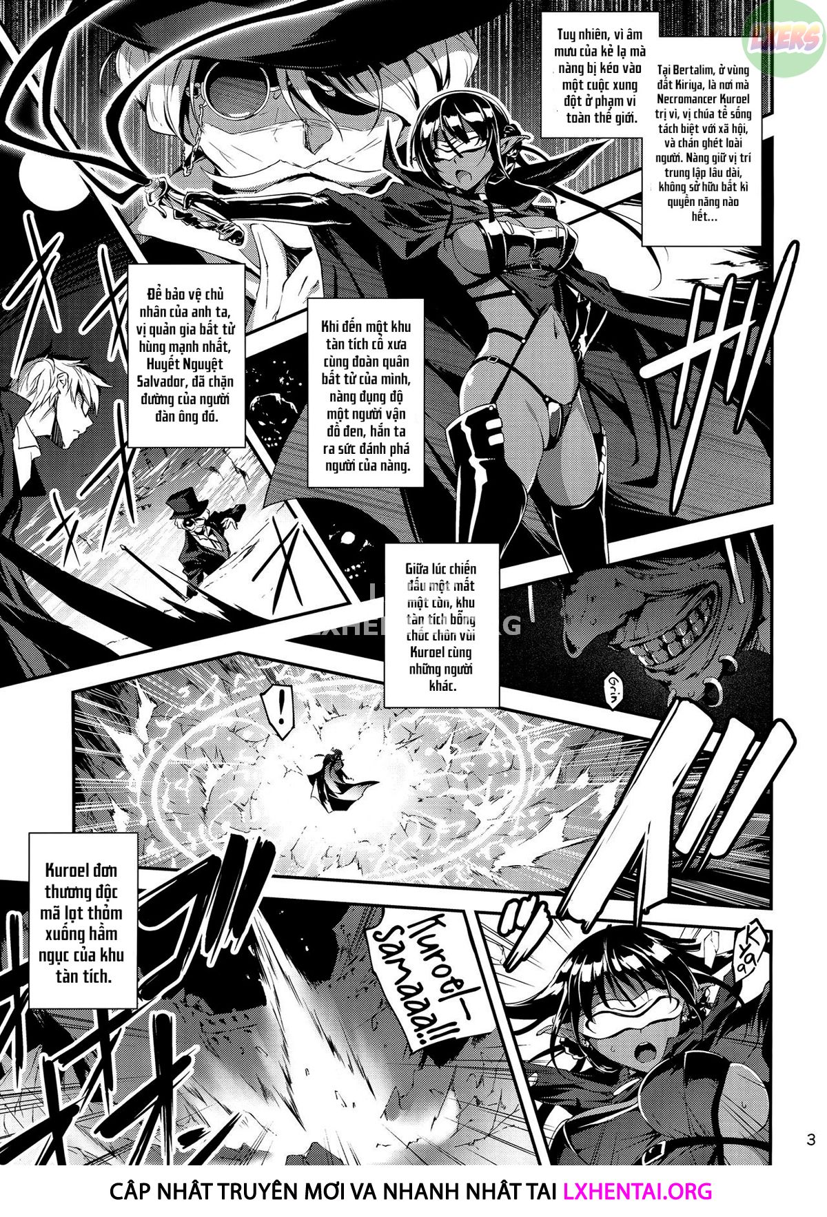 Xem ảnh 7 trong truyện hentai Kuro No Ryman To Kishi Yufia - Chapter 4 - truyenhentai18.pro
