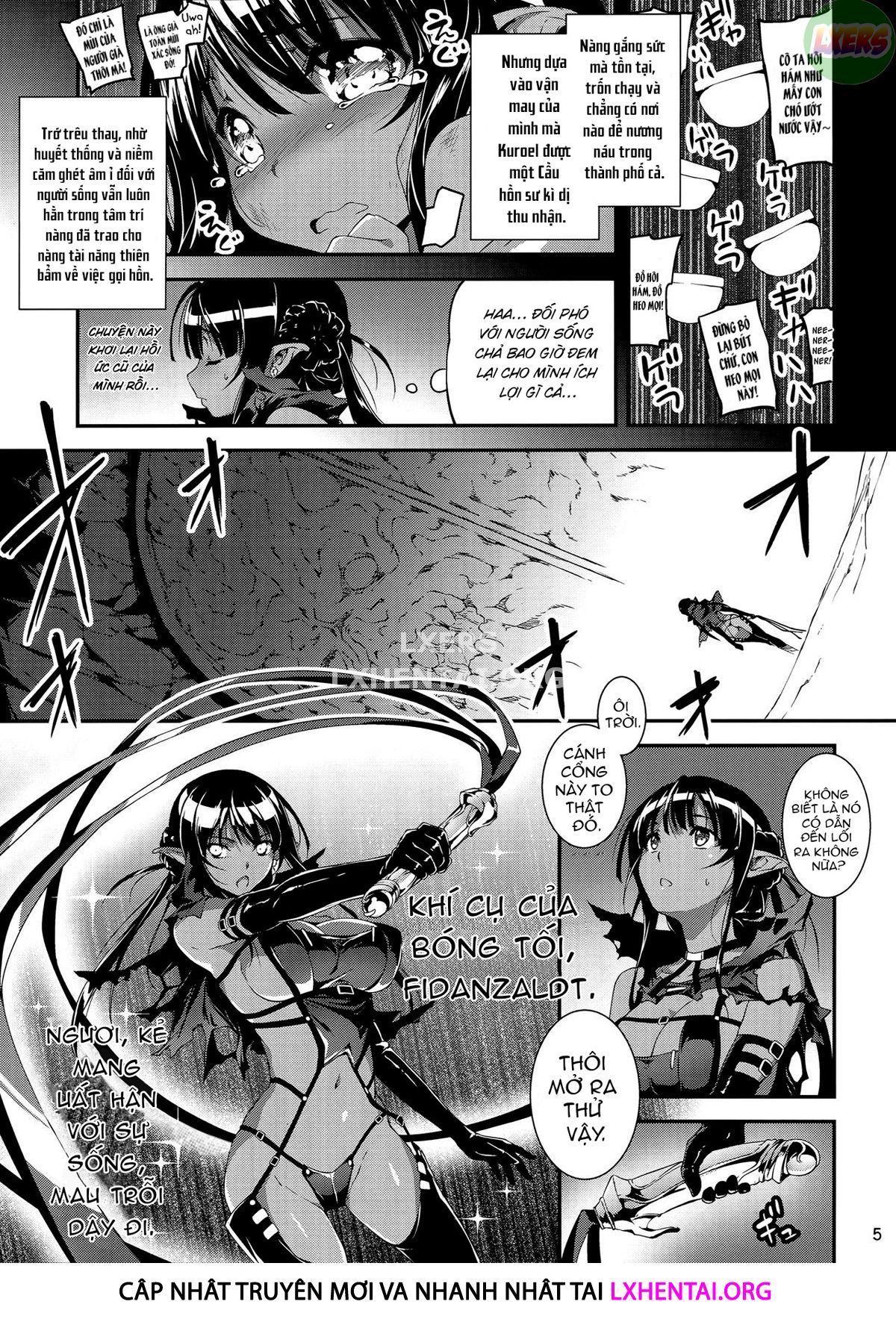 Xem ảnh 9 trong truyện hentai Kuro No Ryman To Kishi Yufia - Chapter 4 - truyenhentai18.pro