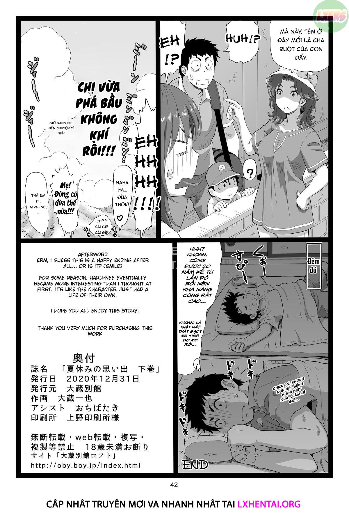 Xem ảnh 45 trong truyện hentai Natsuyasumi No Omoide - Chapter 2 END - truyenhentai18.pro