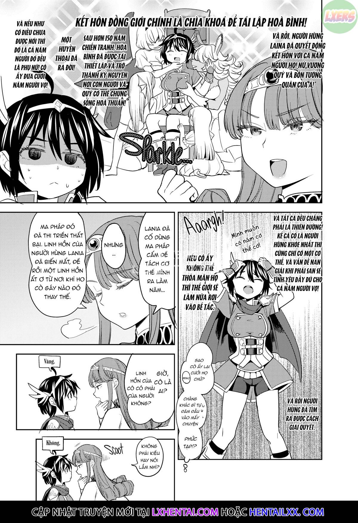 Xem ảnh 9 trong truyện hentai Onna Yuusha Ni Tensei Shitara Mazoku No Tsuma Ga 5-nin Mo Irurashii - Chapter 1 - truyenhentai18.pro