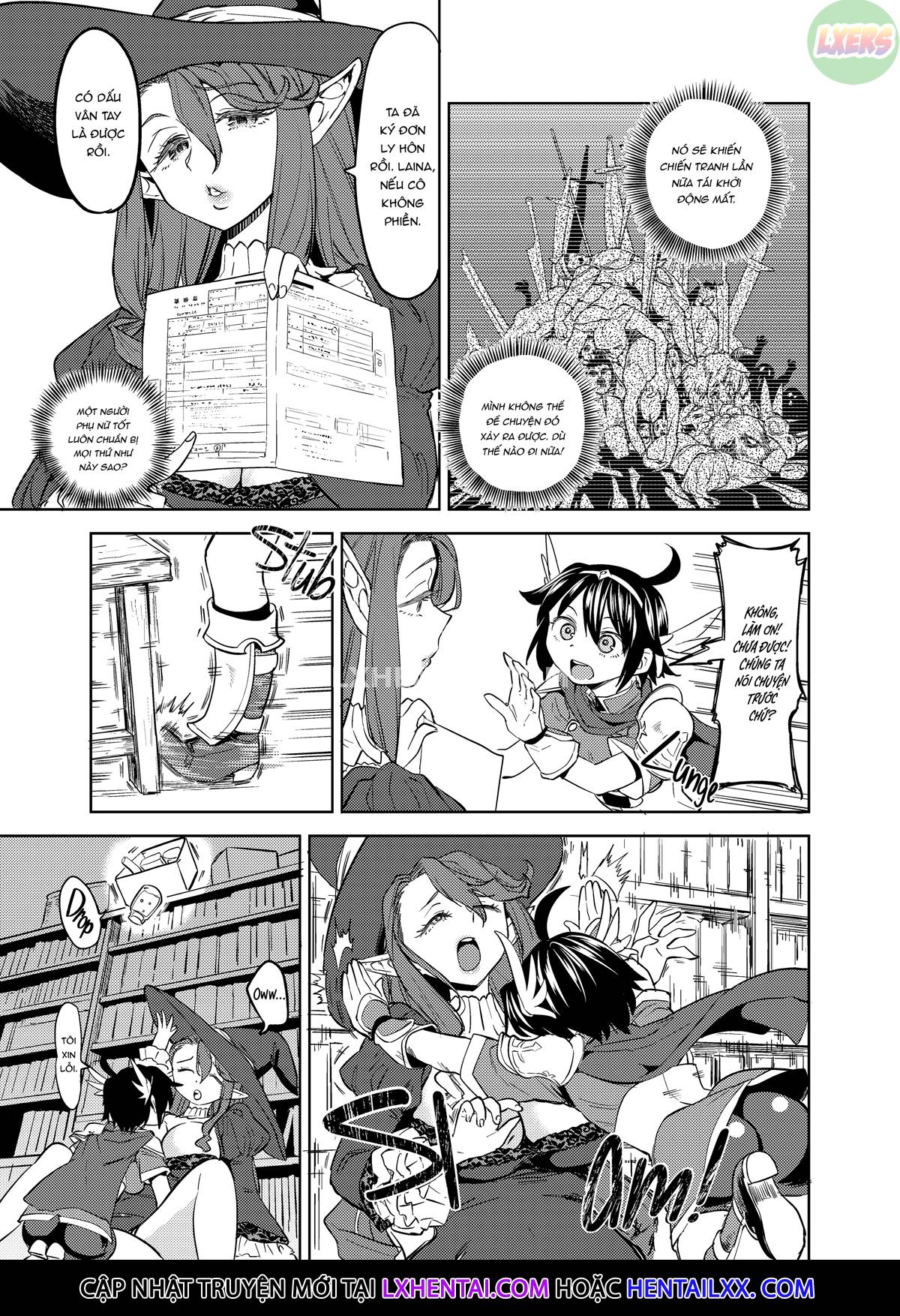 Xem ảnh 14 trong truyện hentai Onna Yuusha Ni Tensei Shitara Mazoku No Tsuma Ga 5-nin Mo Irurashii - Chapter 3 - truyenhentai18.pro
