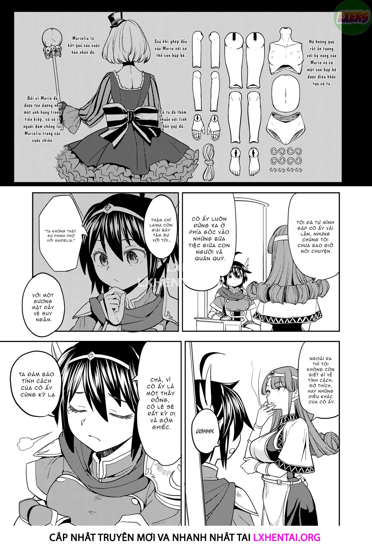 Xem ảnh 7 trong truyện hentai Onna Yuusha Ni Tensei Shitara Mazoku No Tsuma Ga 5-nin Mo Irurashii - Chapter 4 - truyenhentai18.pro