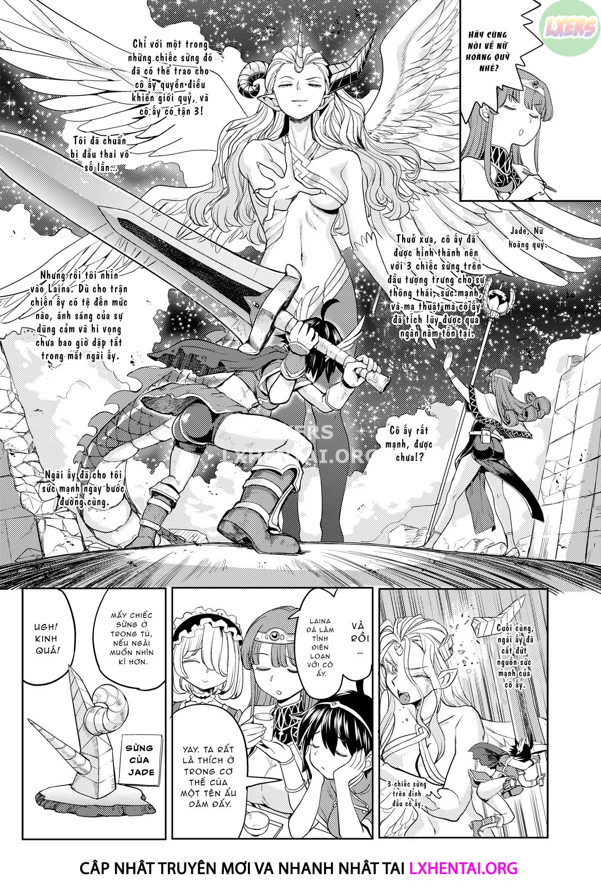 Xem ảnh 7 trong truyện hentai Onna Yuusha Ni Tensei Shitara Mazoku No Tsuma Ga 5-nin Mo Irurashii - Chapter 5 - truyenhentai18.pro