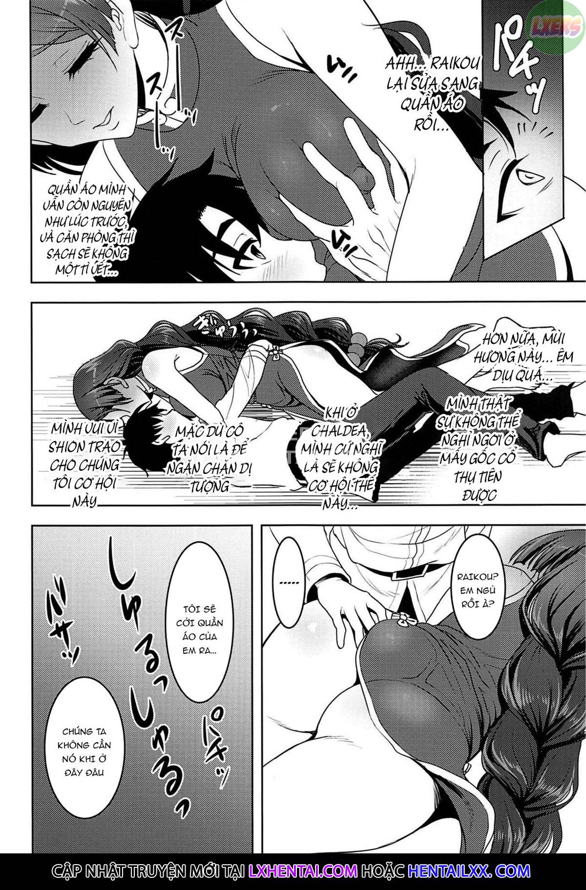 Xem ảnh 24 trong truyện hentai Raikou Mama To Amaama Musabori SEX Ryokouki - One Shot - truyenhentai18.pro