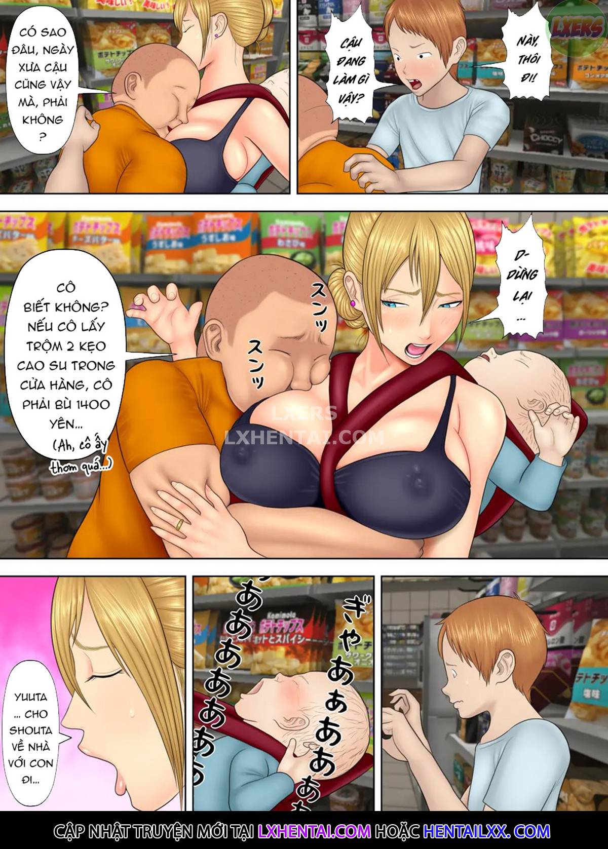 Hình ảnh 15 trong Shoplifting Mom And Store Manager's Son - Chapter 1 - Hentaimanhwa.net