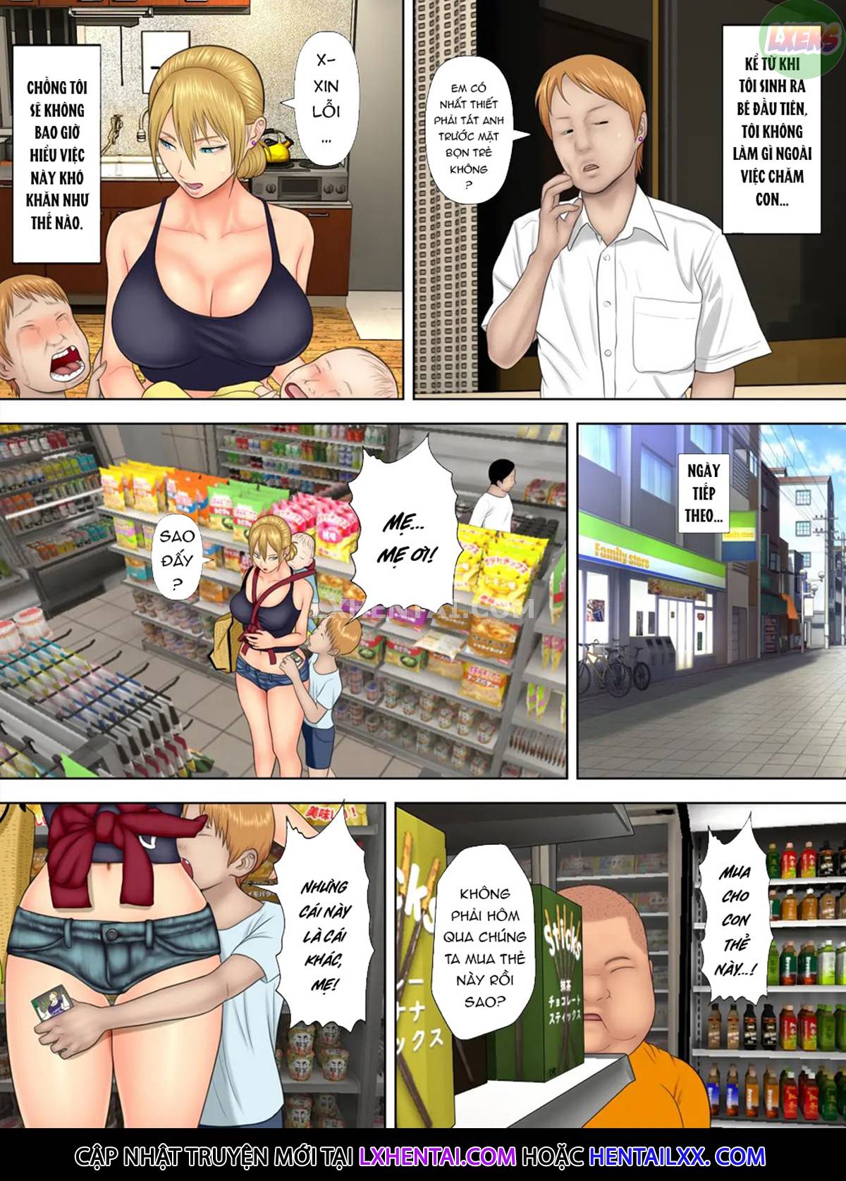 Xem ảnh 8 trong truyện hentai Shoplifting Mom And Store Manager's Son - Chapter 1 - truyenhentai18.pro