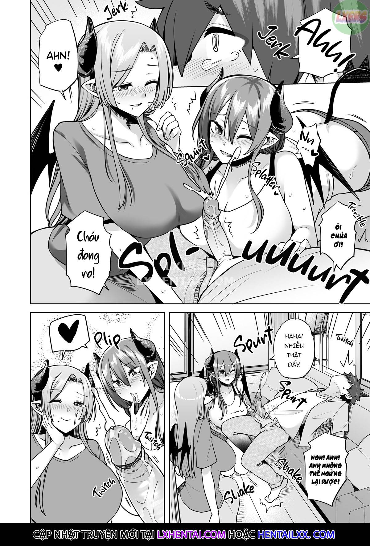 Hình ảnh 42 trong Succubus Ladies On A Milking Mission - One Shot - Hentaimanhwa.net