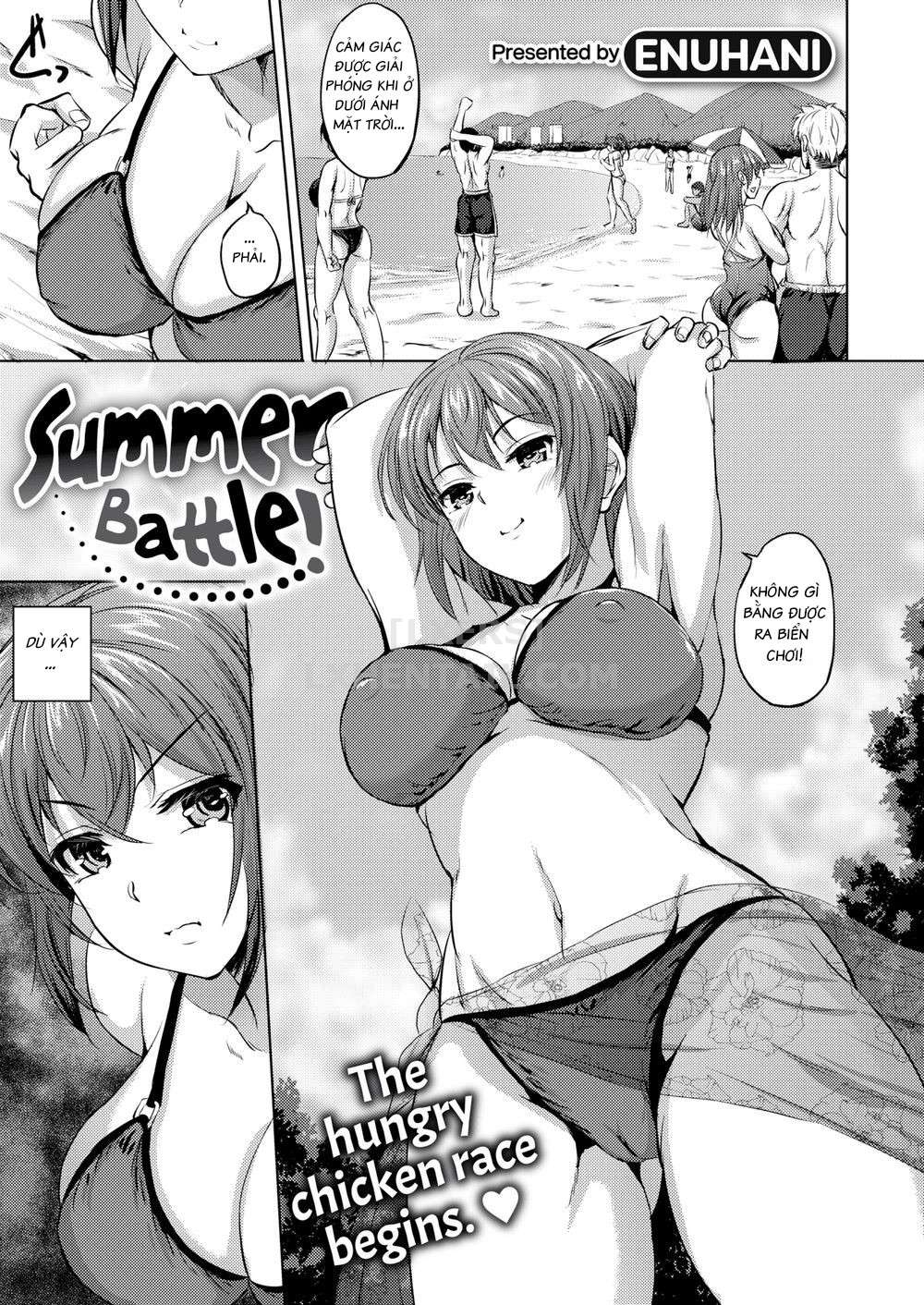 Hình ảnh 1599998874636_0 trong Summer Battle! - One Shot - Hentaimanhwa.net