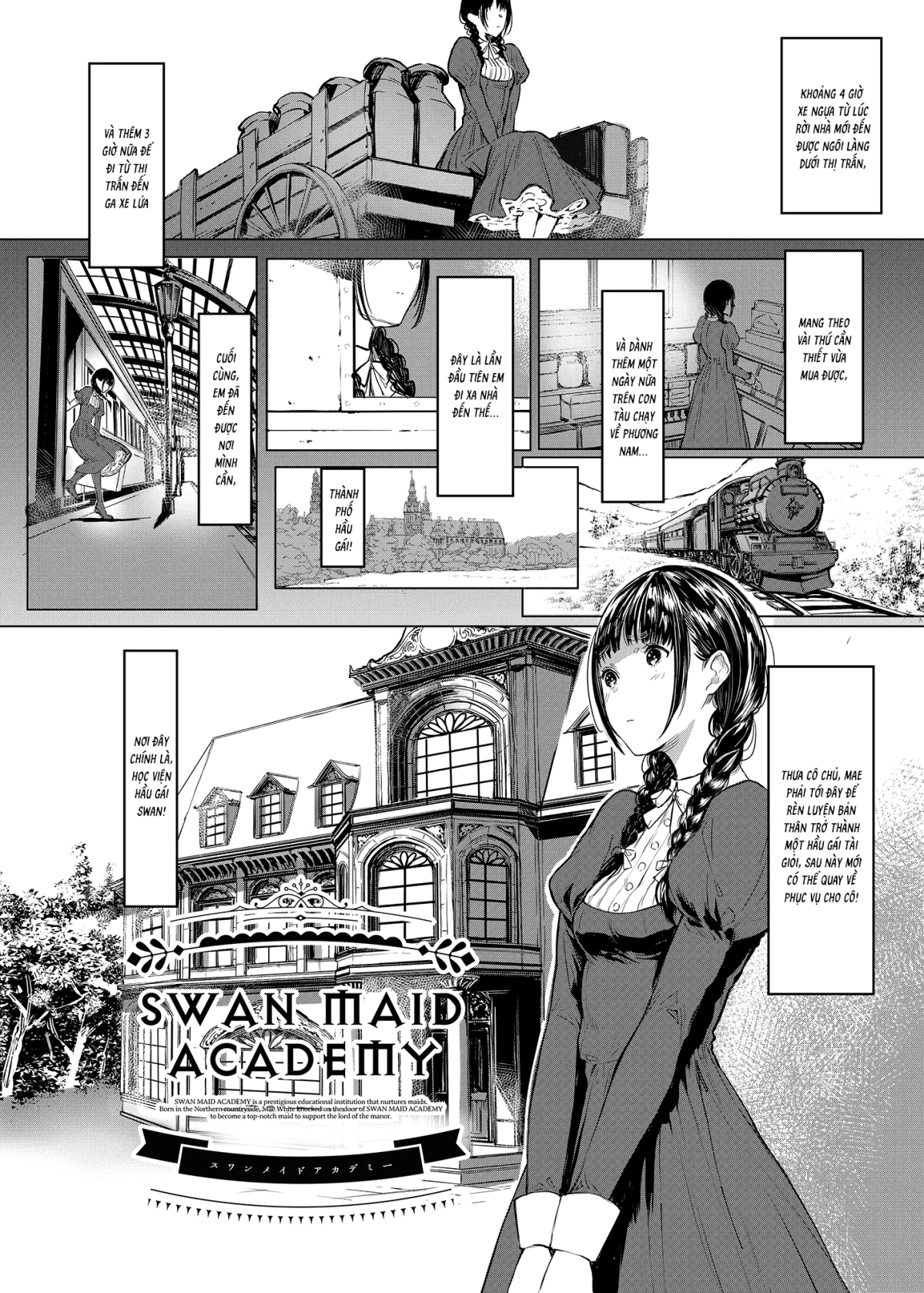 Xem ảnh 2 trong truyện hentai SWAN MAID ACADEMY - One Shot - truyenhentai18.pro
