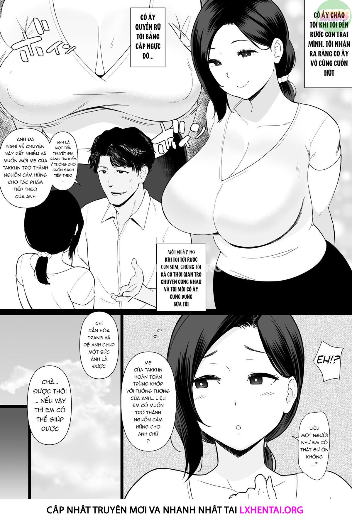 Xem ảnh Thank You For The Mom - Chapter 2 - 16 - Hentai24h.Tv