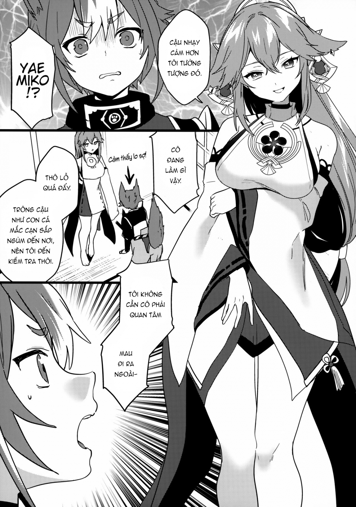 Xem ảnh 7 trong truyện hentai The Relationship Between The Dog And Fox In The Night - One Shot - truyenhentai18.pro