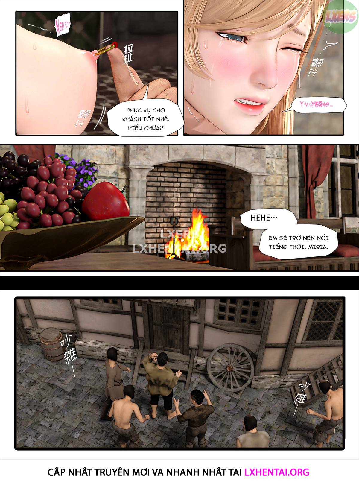 Xem ảnh 37 trong truyện hentai The Rose Fall Into Darkness - Chapter 4 - truyenhentai18.pro