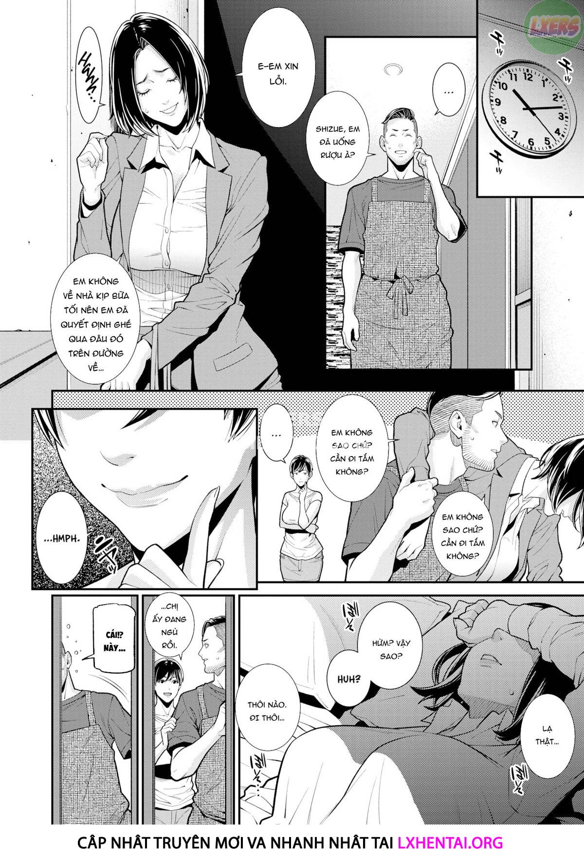 Hình ảnh 11 trong The Subordinate Brought Home By His Career Woman Wife Turned - One Shot - Hentaimanhwa.net
