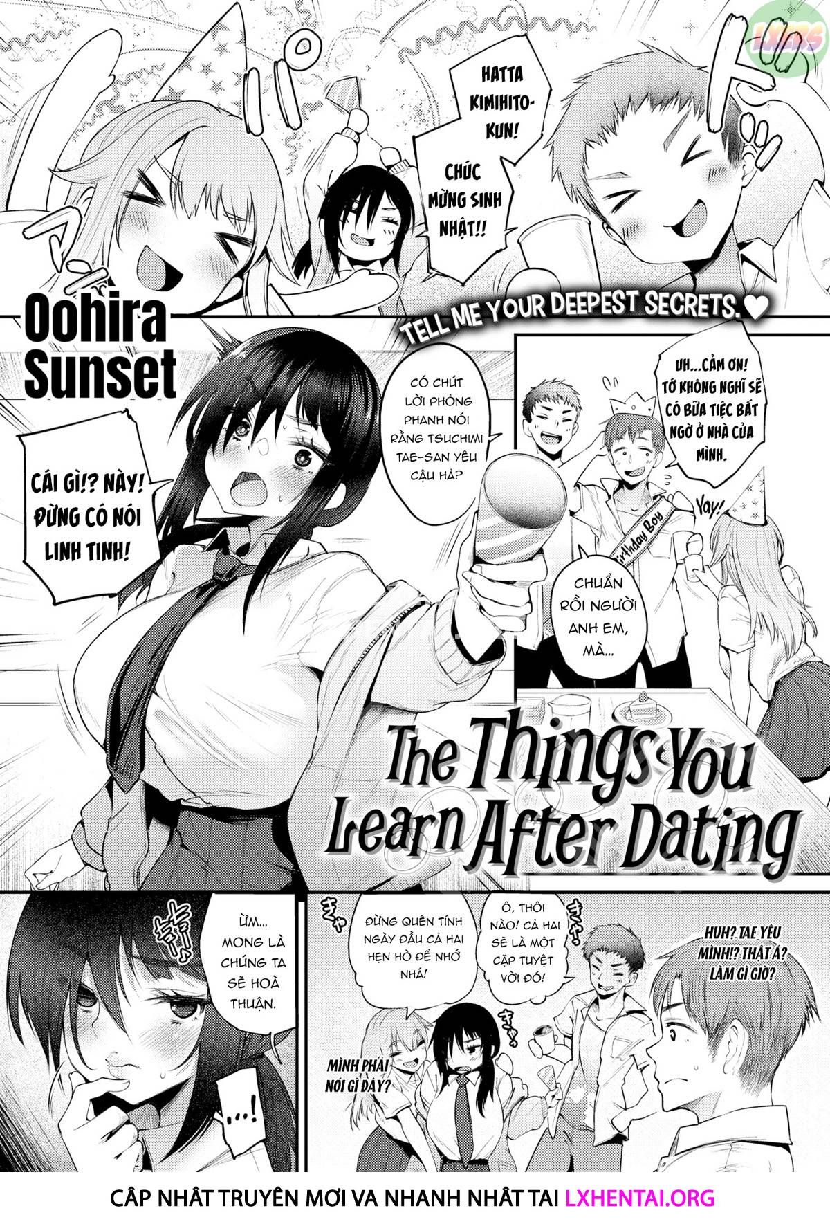 Hình ảnh 4 trong The Things You Learn After Dating - One Shot - Hentaimanhwa.net