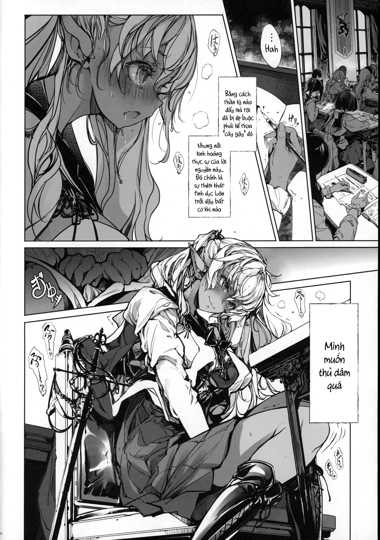 Xem ảnh 17 trong truyện hentai Bí Mật Hiệp Sĩ Trinh Nữ - Chapter 1 - truyenhentai18.pro