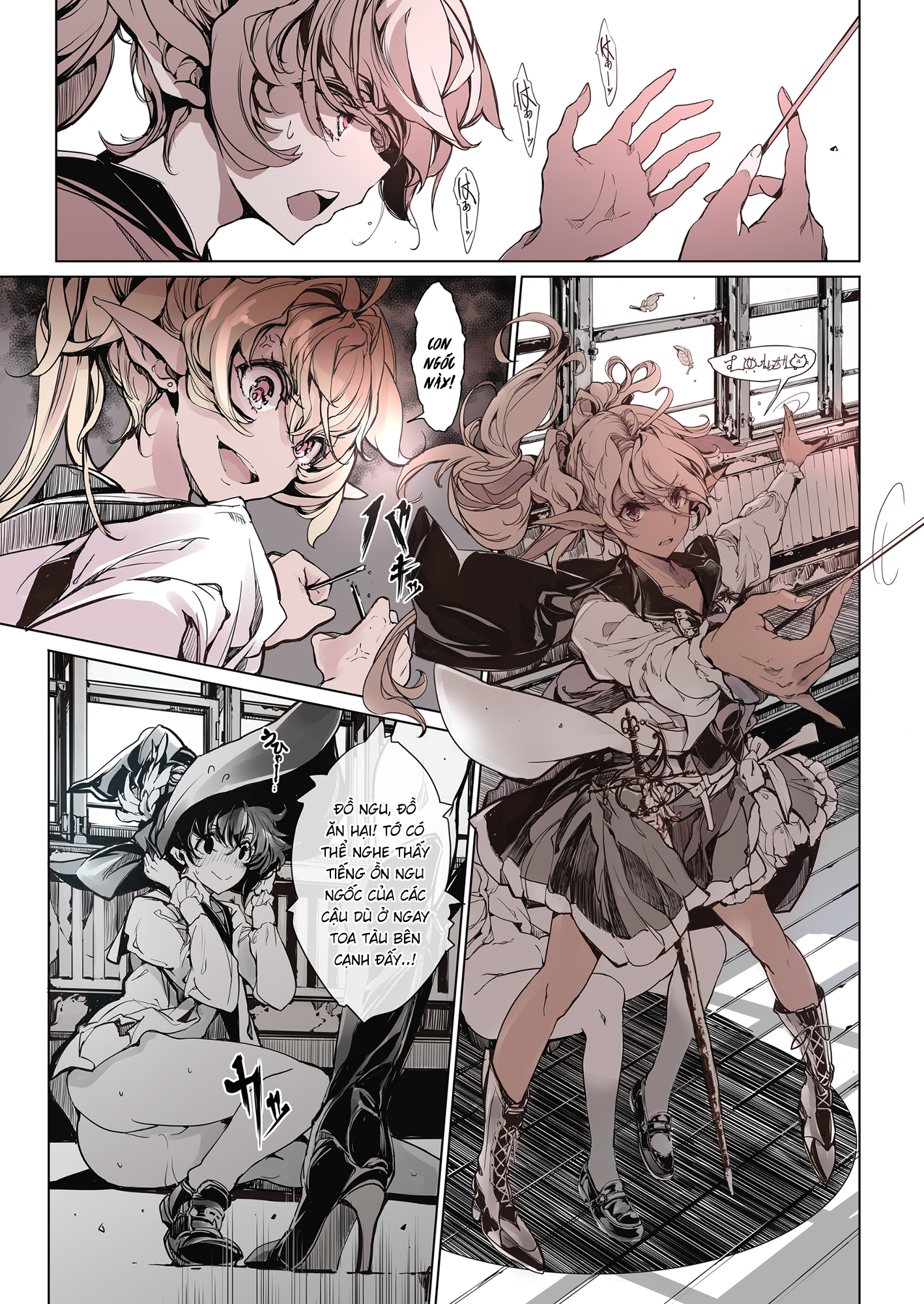 Xem ảnh 53 trong truyện hentai Bí Mật Hiệp Sĩ Trinh Nữ - Chapter 2 END - truyenhentai18.pro
