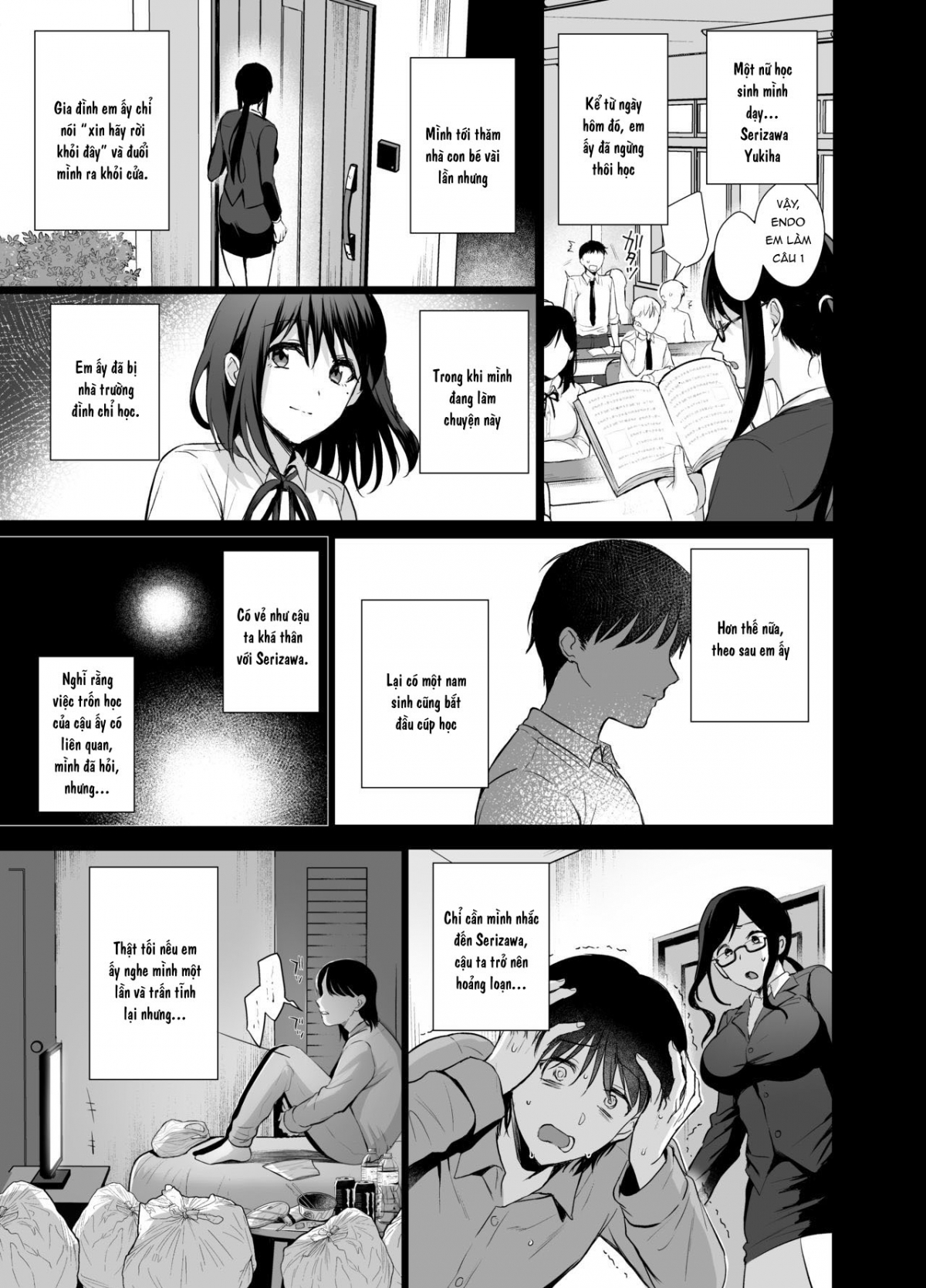 Xem ảnh 1616950621994_0 trong truyện hentai Toshoshitsu No Kanojo ~Seiso Na Kimi Ga Ochiru Made - Chapter 4 - Truyenhentai18.net