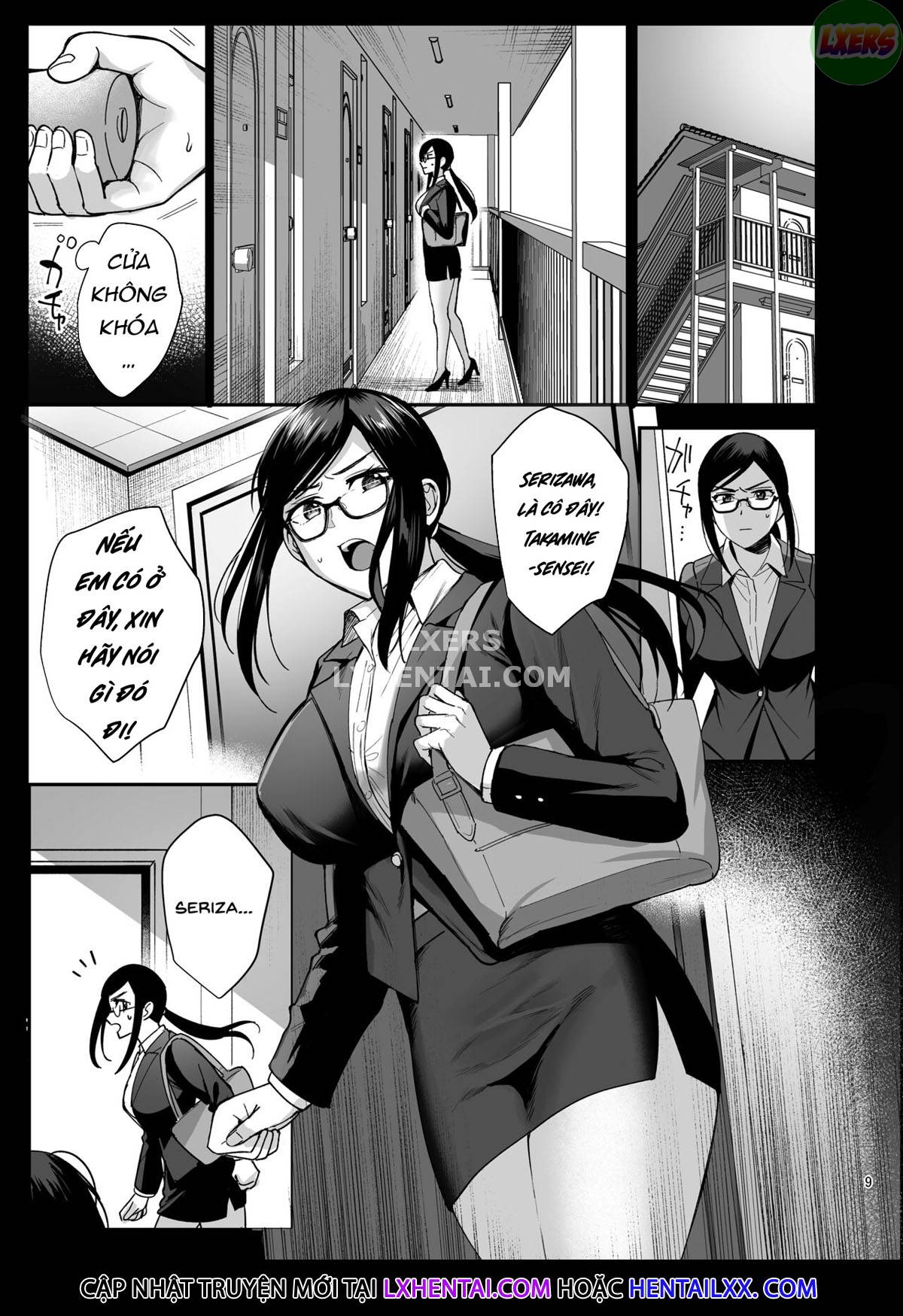 Xem ảnh 13 trong truyện hentai Toshoshitsu No Kanojo ~Seiso Na Kimi Ga Ochiru Made - Chapter 5 - truyenhentai18.pro