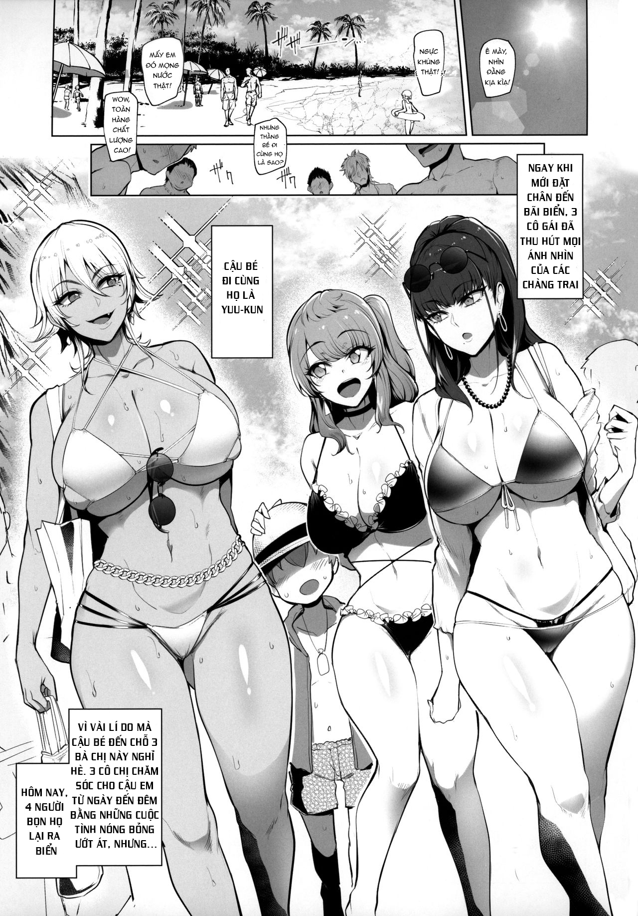 Xem ảnh Visiting The Beach With The Lewd Gal Onee-sans - One Shot - 1602121990660_0 - Hentai24h.Tv