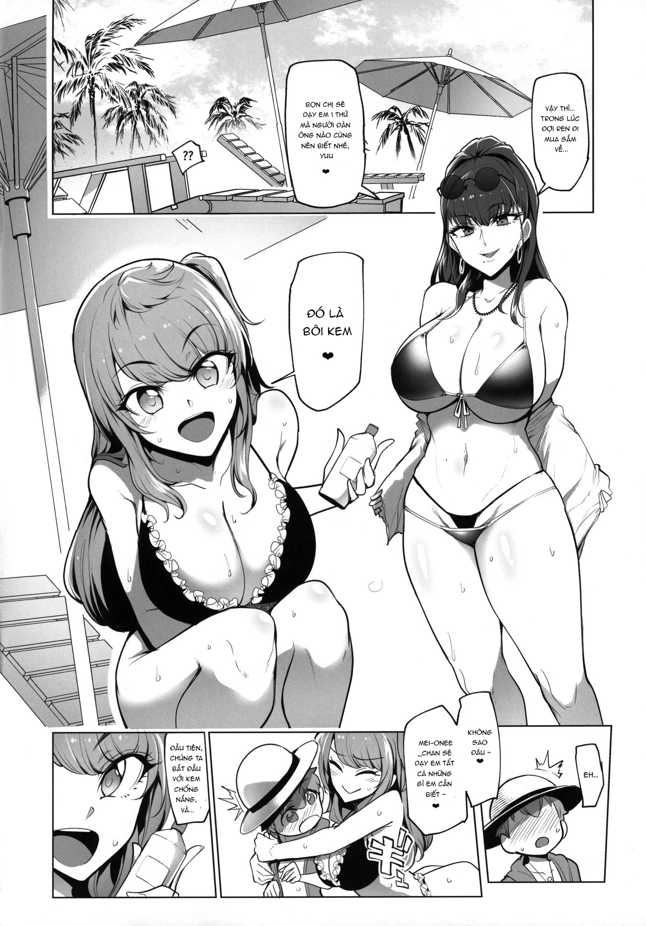 Hình ảnh 1602121995697_0 trong Visiting The Beach With The Lewd Gal Onee-sans - One Shot - Hentaimanhwa.net