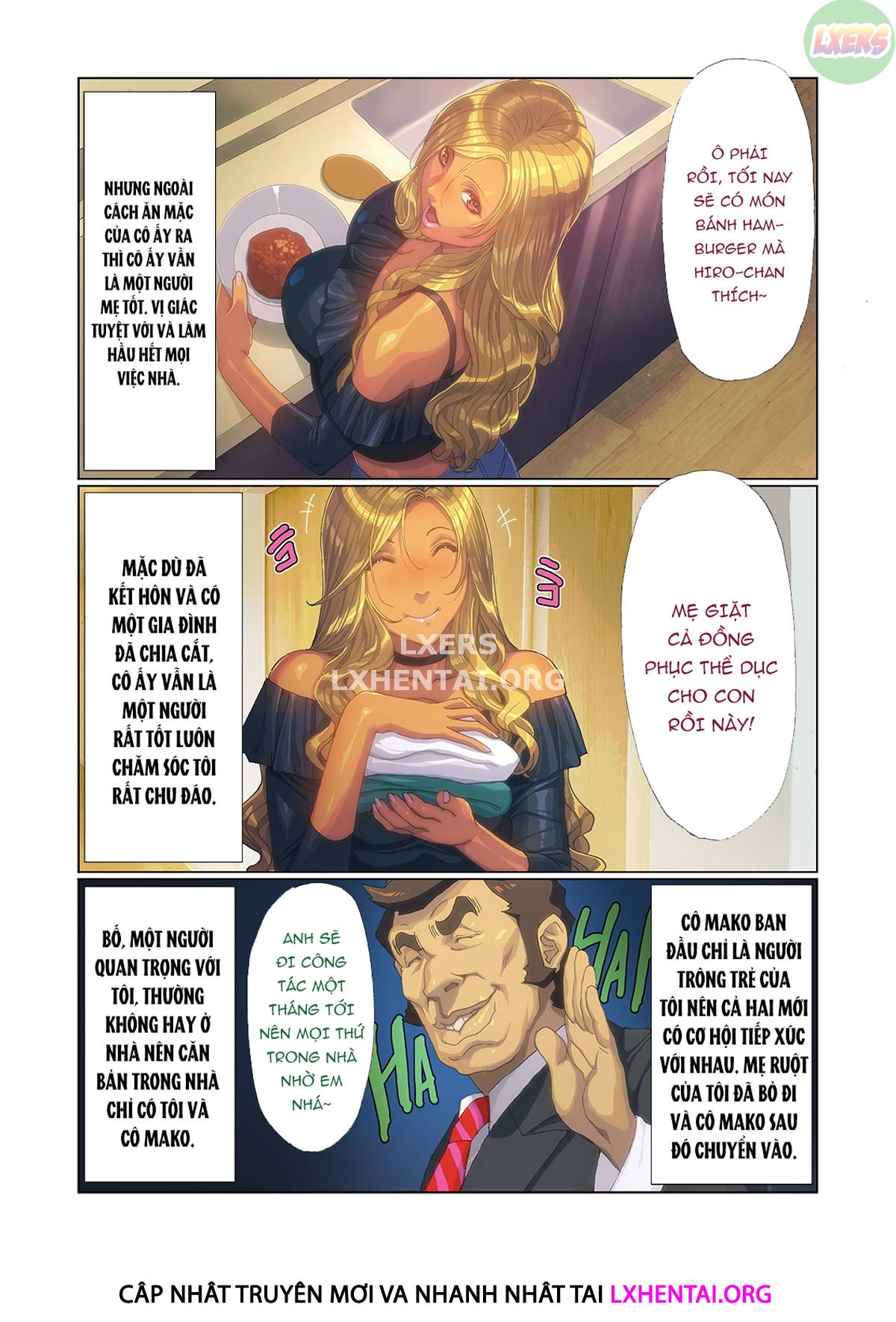 Xem ảnh 7 trong truyện hentai Wagaya Ni Gal Mama Ga Yattekita - Chapter 1 - truyenhentai18.pro