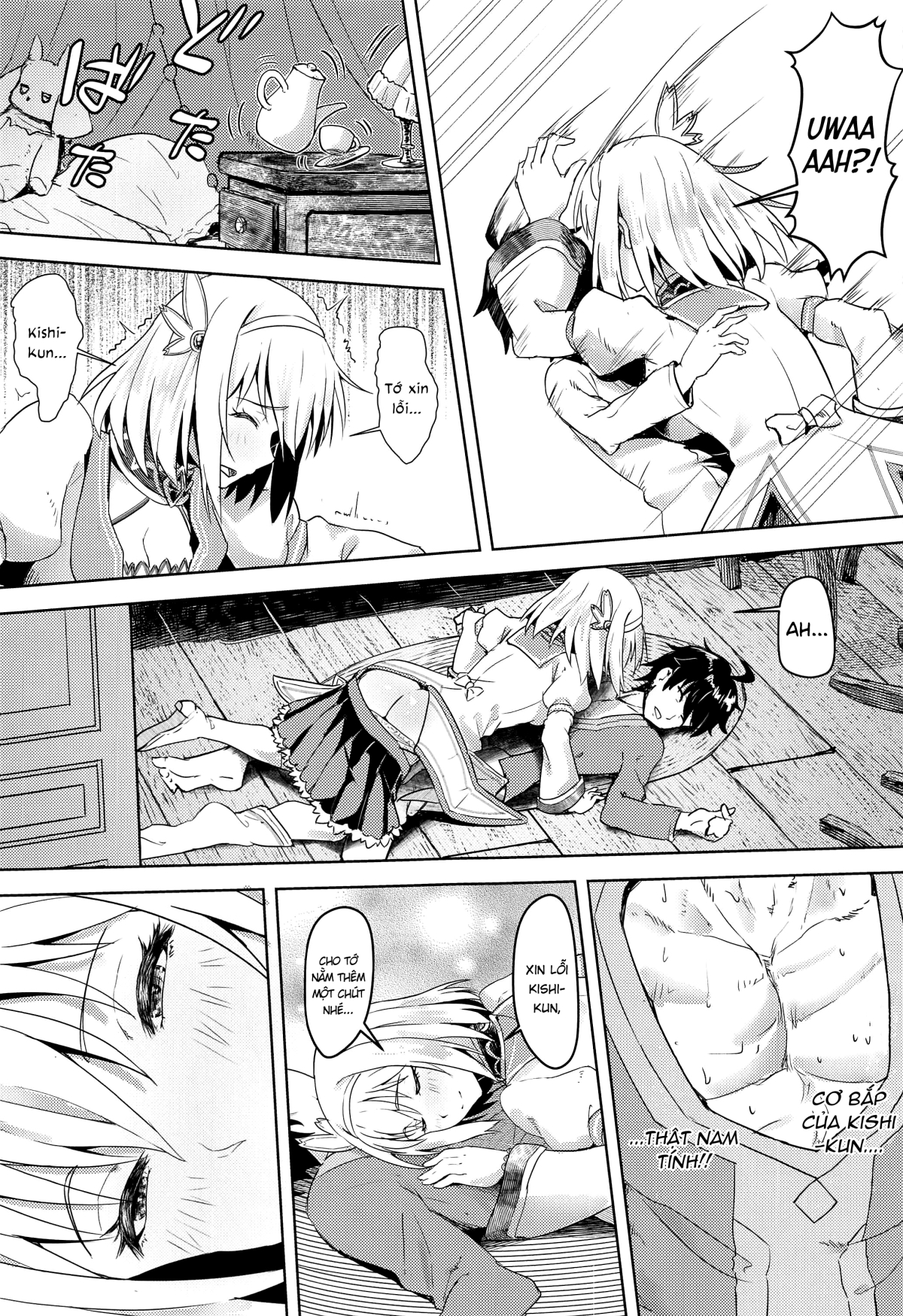 Xem ảnh 5 trong truyện hentai Yui-chan And Kishi-kun's Private Moment ♡ - One Shot - truyenhentai18.pro